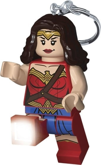 Euromic LEGO - DC Comics - LED-avaimenperä - Wonder Woman (4002036-KE117H) ryhmässä URHEILU, VAPAA-AIKA JA HARRASTUS / Hauskat tavarat / Hauskat tavarat @ TP E-commerce Nordic AB (C94618)