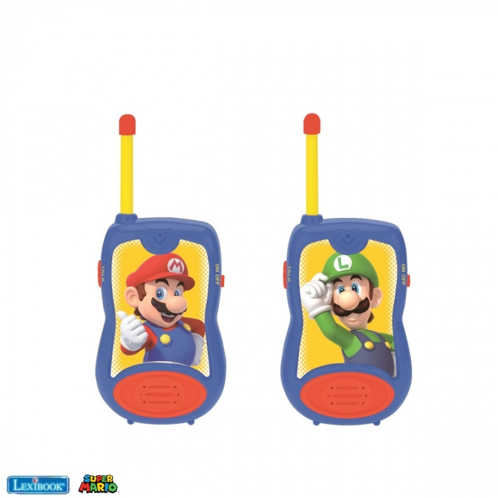 Lexibook Super Mario - Walkie Talkie (120 m) (20217) ryhmässä LELUT, TUOTTEET LAPSILLE JA VAUVOILLE / Leikkikalut, Askartelu &Pelit / Elektroniikka & Media / Muu elektroniikka ja media @ TP E-commerce Nordic AB (C94628)