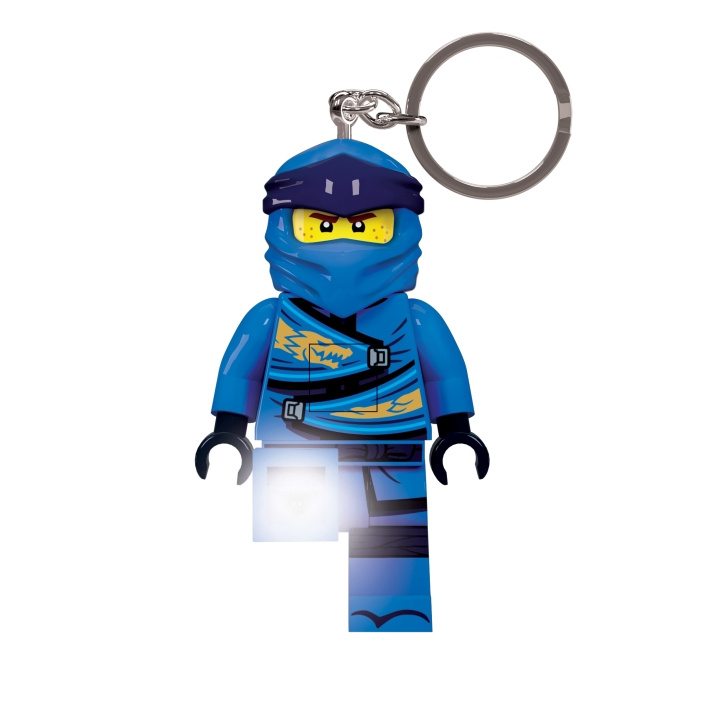 LEGO Avaimenperä, jossa LED Ninjago - Jay (4004036-LGL-KE148) ryhmässä URHEILU, VAPAA-AIKA JA HARRASTUS / Tarvikkeet / Muut tarvikkeet @ TP E-commerce Nordic AB (C94631)