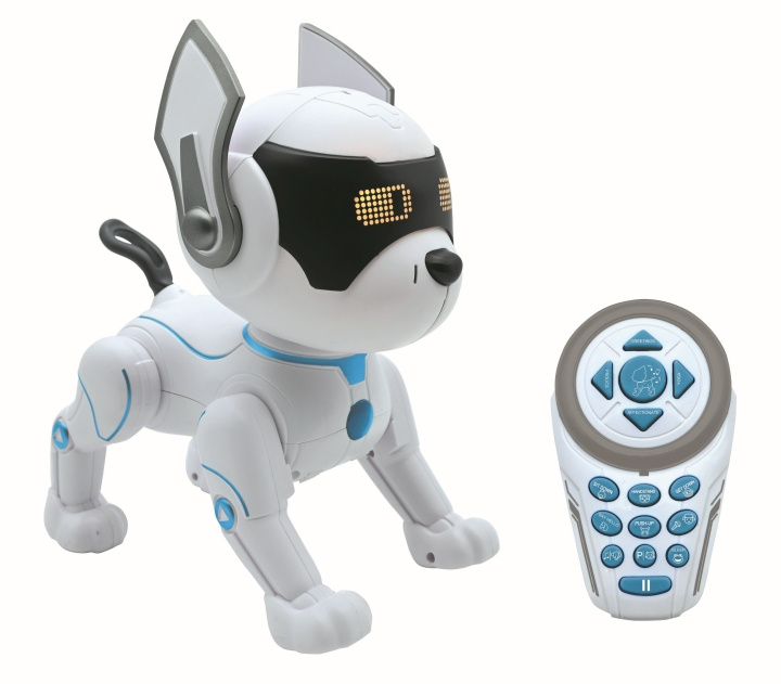 Lexibook Power Puppy Jr. - Älykäs robottipentuni (PUP01) ryhmässä LELUT, TUOTTEET LAPSILLE JA VAUVOILLE / Radio-ohjattava / Muut @ TP E-commerce Nordic AB (C94686)