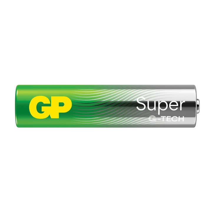 GP Paristo Super Alkaline AAA LR03 4-Pack ryhmässä KODINELEKTRONIIKKA / Paristot & Laturit / Akut / AAA @ TP E-commerce Nordic AB (C94736)