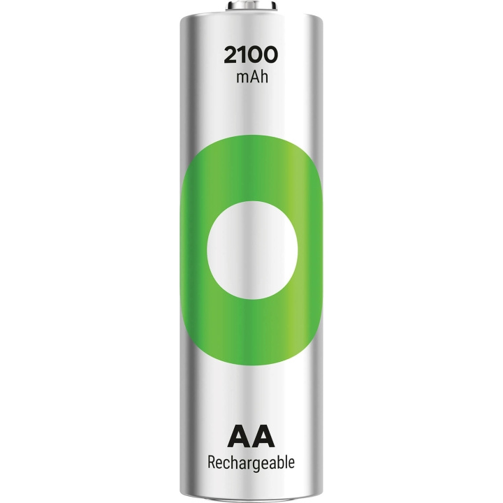 GP Paristo RecykoNiMH AA HR6 2100mAh 4-Pack ryhmässä KODINELEKTRONIIKKA / Paristot & Laturit / Akut / AA @ TP E-commerce Nordic AB (C94755)