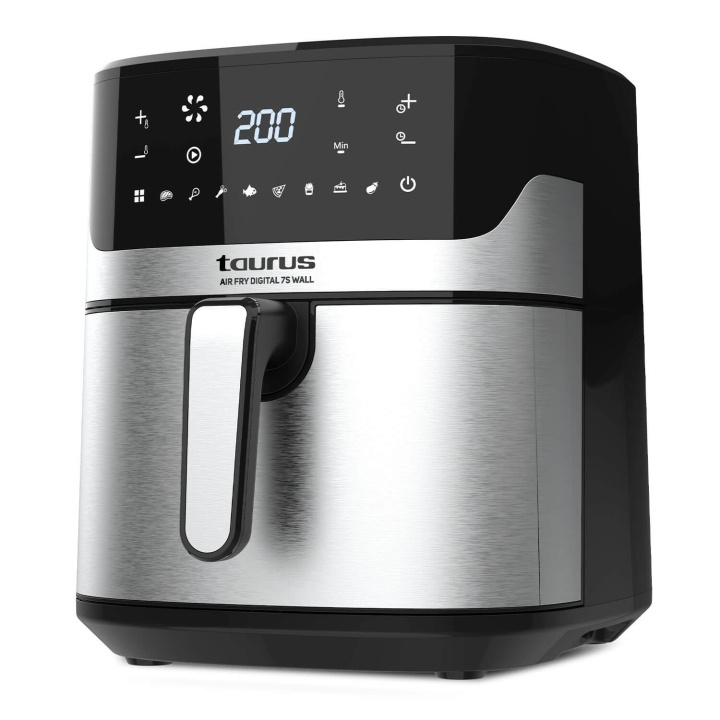 Taurus Air Fryer Digital 7S Seinä 6.5L ryhmässä KOTI, TALOUS JA PUUTARHA / Kodinkoneet / Airfryers ja rasvakeittimet @ TP E-commerce Nordic AB (C94799)