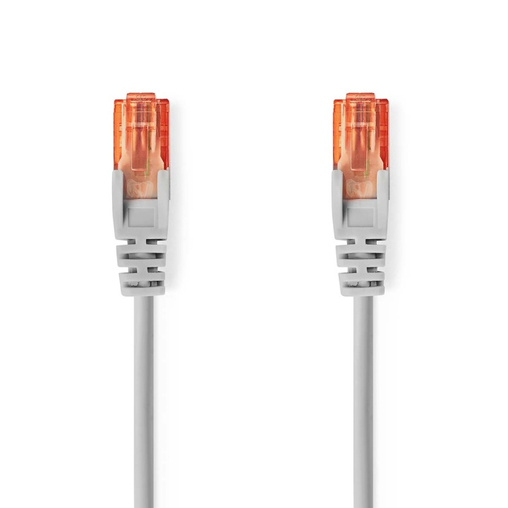 Nedis CAT6 Verkkokaapeli | RJ45 uros | RJ45 uros | U/UTP | 0.25 m | Pyöreä | PVC | Harmaa | Label ryhmässä TIETOKOONET & TARVIKKEET / Kaapelit & Sovittimet / Verkko / Cat6 @ TP E-commerce Nordic AB (C94830)