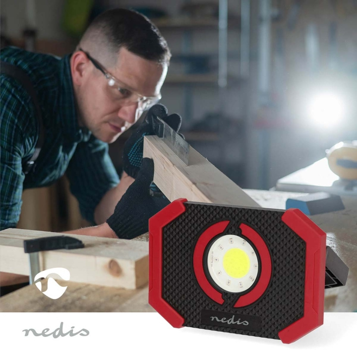 Nedis Rechargeable COB LED work light ryhmässä KOTI, TALOUS JA PUUTARHA / Sähkö & Valaistus / Työvalaistus @ TP E-commerce Nordic AB (C94838)