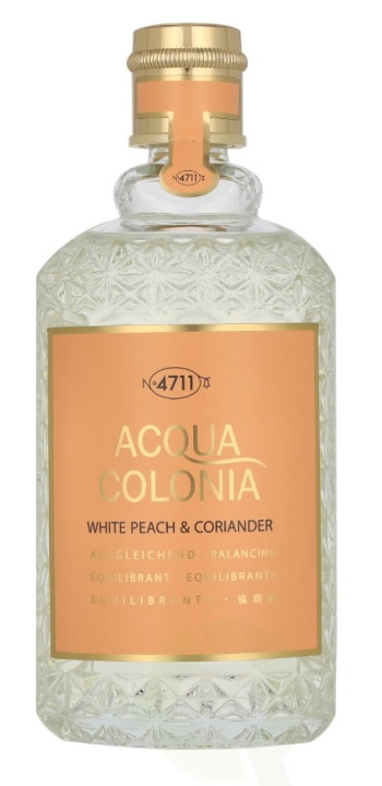 4711 Acqua Colonia White Peach & Coriander Edc Spray 170 ml ryhmässä KAUNEUS JA TERVEYS / Tuoksut & Parfyymit / Parfyymit / Unisex @ TP E-commerce Nordic AB (C94942)