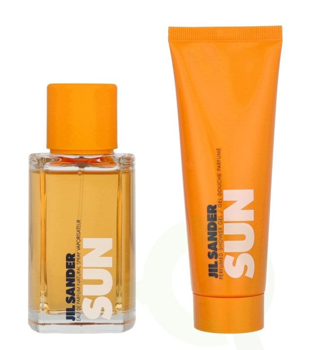 Jil Sander Sun Women Giftset 150 ml Edp Spray 75ml/Shower Gel 75ml ryhmässä KAUNEUS JA TERVEYS / Lahjapakkaukset / Naisten lahjapakkaukset @ TP E-commerce Nordic AB (C94988)