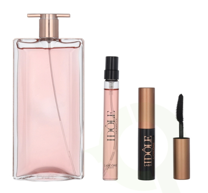 Lancome Idole Giftset 62.5 ml Edp Spray 50ml/Edp Spray 10ml/Lash Idole 2,5ml ryhmässä KAUNEUS JA TERVEYS / Lahjapakkaukset / Naisten lahjapakkaukset @ TP E-commerce Nordic AB (C94992)