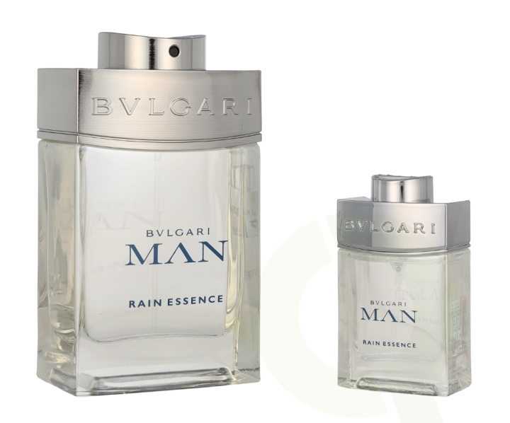 Bvlgari Man Rain Essence Giftset 115 ml Edp Spray 100ml/Edp Spray 15ml ryhmässä KAUNEUS JA TERVEYS / Lahjapakkaukset / Miesten lahjapakkaukset @ TP E-commerce Nordic AB (C94997)