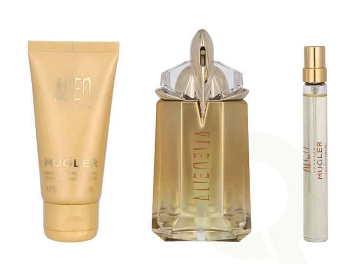 Thierry Mugler Alien Goddess Giftset 120 ml Edp Spray 60ml/Edp Spray 10ml/Body Lotion 50ml ryhmässä KAUNEUS JA TERVEYS / Lahjapakkaukset / Naisten lahjapakkaukset @ TP E-commerce Nordic AB (C95017)