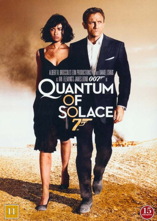 James Bond Quantum Of Solace - DVD ryhmässä KODINELEKTRONIIKKA / Ääni & Kuva / TV & Tarvikkeet / Elokuvat / DVD @ TP E-commerce Nordic AB (C95046)