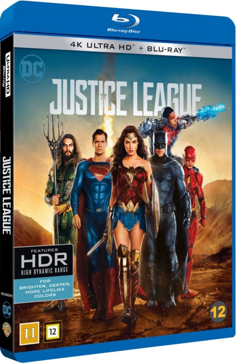 Justice League (4K Blu-Ray) ryhmässä KODINELEKTRONIIKKA / Ääni & Kuva / TV & Tarvikkeet / Elokuvat / Blu-ray @ TP E-commerce Nordic AB (C95048)