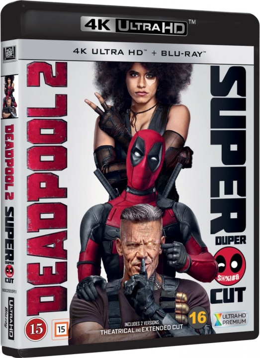 Deadpool 2 (4K Blu-Ray) ryhmässä KODINELEKTRONIIKKA / Ääni & Kuva / TV & Tarvikkeet / Elokuvat / Blu-ray @ TP E-commerce Nordic AB (C95051)