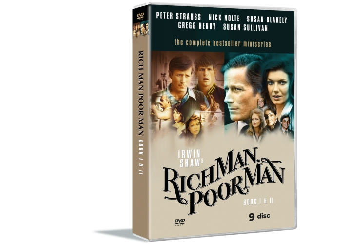 Rich Man Poor Man Complete ryhmässä KODINELEKTRONIIKKA / Ääni & Kuva / TV & Tarvikkeet / Elokuvat / DVD @ TP E-commerce Nordic AB (C95089)