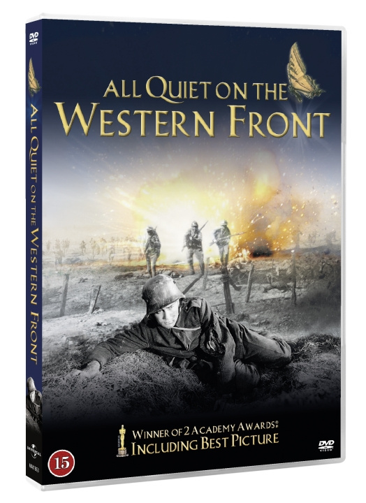 All Quiet On The Western Front (1930) ryhmässä KODINELEKTRONIIKKA / Ääni & Kuva / TV & Tarvikkeet / Elokuvat / DVD @ TP E-commerce Nordic AB (C95129)