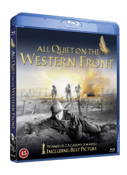 All Quiet On The Western Front (1930) ryhmässä KODINELEKTRONIIKKA / Ääni & Kuva / TV & Tarvikkeet / Elokuvat / Blu-ray @ TP E-commerce Nordic AB (C95130)