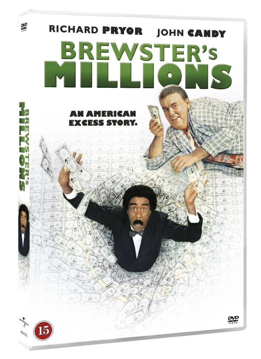 Brewster\'s Millions (1985) ryhmässä KODINELEKTRONIIKKA / Ääni & Kuva / TV & Tarvikkeet / Elokuvat / DVD @ TP E-commerce Nordic AB (C95137)