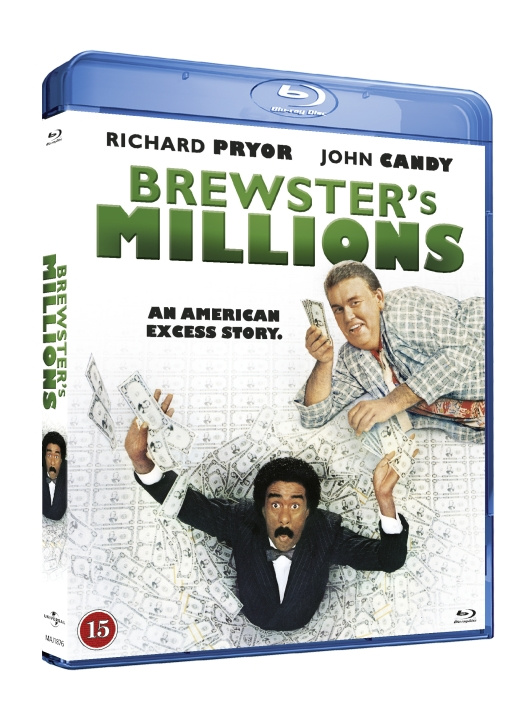 Brewster\'s Millions (1985) ryhmässä KODINELEKTRONIIKKA / Ääni & Kuva / TV & Tarvikkeet / Elokuvat / Blu-ray @ TP E-commerce Nordic AB (C95138)