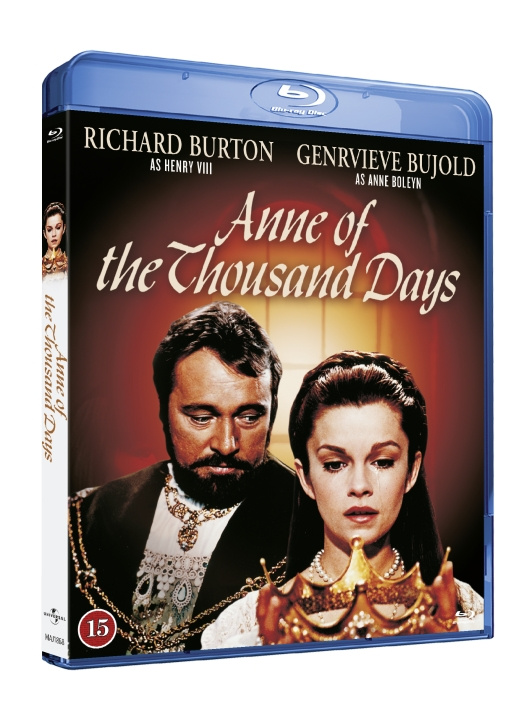 Anne Of The Thousand Days ryhmässä KODINELEKTRONIIKKA / Ääni & Kuva / TV & Tarvikkeet / Elokuvat / Blu-ray @ TP E-commerce Nordic AB (C95145)