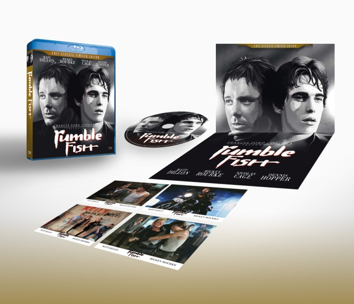 Rumble Fish Cult Classic Limited Edition ryhmässä KODINELEKTRONIIKKA / Ääni & Kuva / TV & Tarvikkeet / Elokuvat / Blu-ray @ TP E-commerce Nordic AB (C95245)