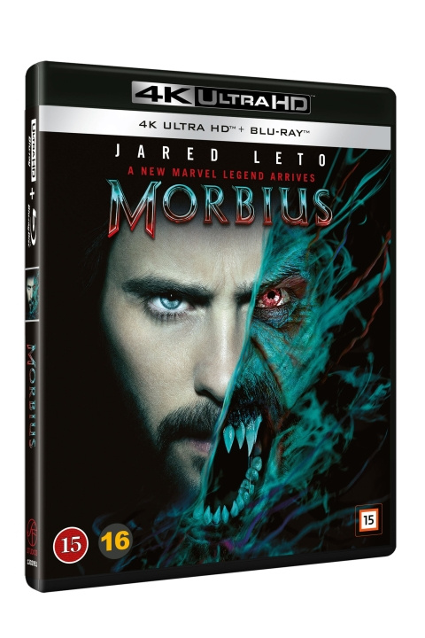 Morbius 4K UHD Blu-ray ryhmässä KODINELEKTRONIIKKA / Ääni & Kuva / TV & Tarvikkeet / Elokuvat / Blu-ray @ TP E-commerce Nordic AB (C95247)