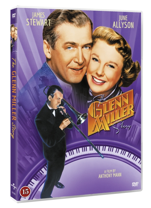 The Glenn Miller Story ryhmässä KODINELEKTRONIIKKA / Ääni & Kuva / TV & Tarvikkeet / Elokuvat / DVD @ TP E-commerce Nordic AB (C95262)