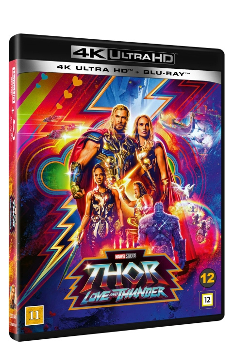 Thor: Love and Thunder (4K UHD Blu-ray) ryhmässä KODINELEKTRONIIKKA / Ääni & Kuva / TV & Tarvikkeet / Elokuvat / Blu-ray @ TP E-commerce Nordic AB (C95292)