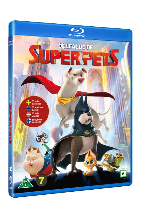 DC League of Super-Pets (Blu-ray) ryhmässä KODINELEKTRONIIKKA / Ääni & Kuva / TV & Tarvikkeet / Elokuvat / Blu-ray @ TP E-commerce Nordic AB (C95317)