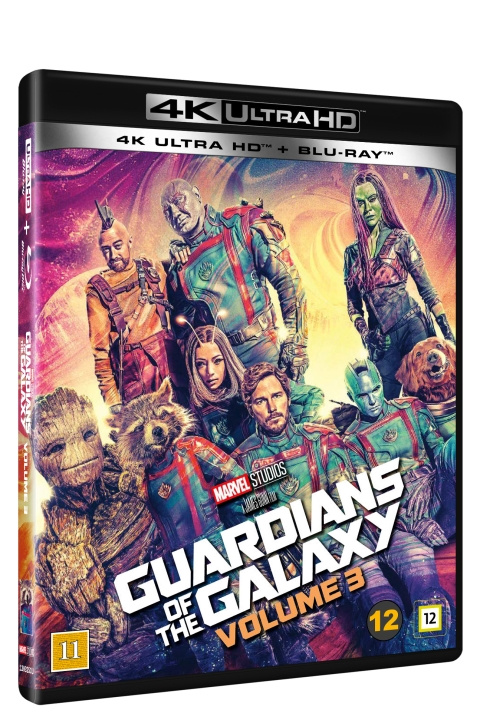 Avengers Guardians Of The Galaxy : Vol 3 (4K UHD Blu-ray) ryhmässä KODINELEKTRONIIKKA / Ääni & Kuva / TV & Tarvikkeet / Elokuvat / Blu-ray @ TP E-commerce Nordic AB (C95343)