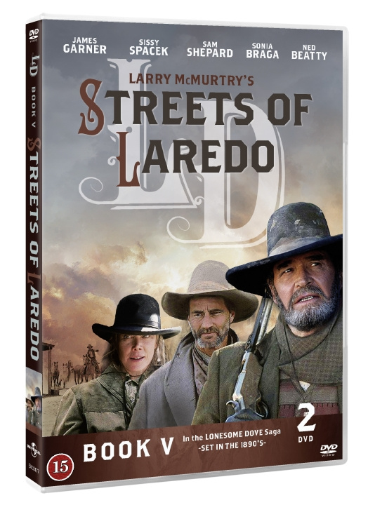 Streets Of Laredo (Mini series – 2 DVD box - book V) ryhmässä KODINELEKTRONIIKKA / Ääni & Kuva / TV & Tarvikkeet / Elokuvat / DVD @ TP E-commerce Nordic AB (C95344)