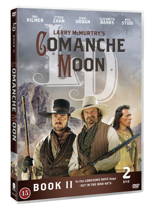 Comanche Moon (Mini series - 2 DVD box - book II) ryhmässä KODINELEKTRONIIKKA / Ääni & Kuva / TV & Tarvikkeet / Elokuvat / DVD @ TP E-commerce Nordic AB (C95346)