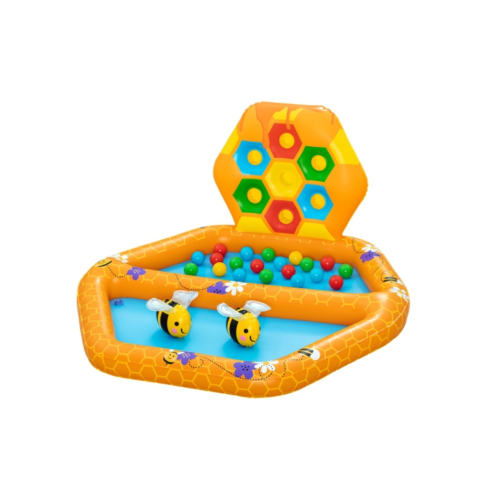 Bestway Lil\' Beehive Baby Pool & Ball Pit 2 in 1 (52639) ryhmässä LELUT, TUOTTEET LAPSILLE JA VAUVOILLE / Ulkoleut / Kylpylelut @ TP E-commerce Nordic AB (C95349)