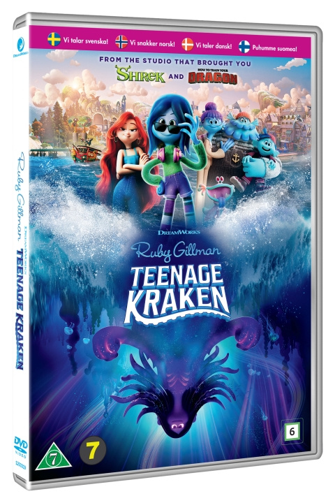 Ruby Gillman, Teenage Kraken (DVD) ryhmässä KODINELEKTRONIIKKA / Ääni & Kuva / TV & Tarvikkeet / Elokuvat / DVD @ TP E-commerce Nordic AB (C95353)