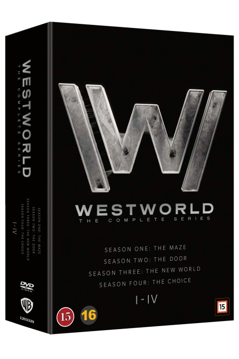 WESTWORLD S1-4 (DVD) ryhmässä KODINELEKTRONIIKKA / Ääni & Kuva / TV & Tarvikkeet / Elokuvat / DVD @ TP E-commerce Nordic AB (C95355)