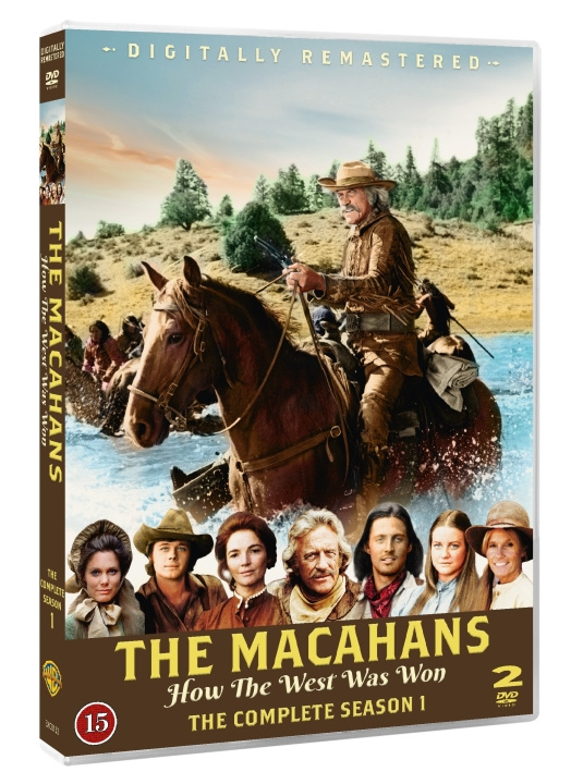 The Macahans - How The West Was Won season 1 ryhmässä KODINELEKTRONIIKKA / Ääni & Kuva / TV & Tarvikkeet / Elokuvat / DVD @ TP E-commerce Nordic AB (C95396)