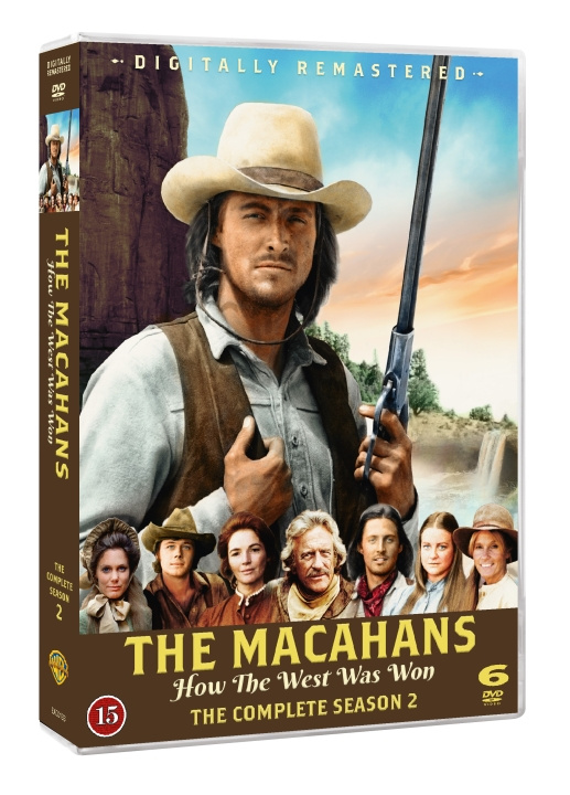 The Macahans - How The West Was Won season 2 ryhmässä KODINELEKTRONIIKKA / Ääni & Kuva / TV & Tarvikkeet / Elokuvat / DVD @ TP E-commerce Nordic AB (C95397)