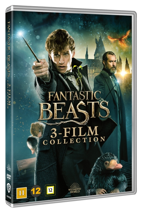 Fantastic Beasts 1-3 Film Collection (DVD) ryhmässä KODINELEKTRONIIKKA / Ääni & Kuva / TV & Tarvikkeet / Elokuvat / DVD @ TP E-commerce Nordic AB (C95401)