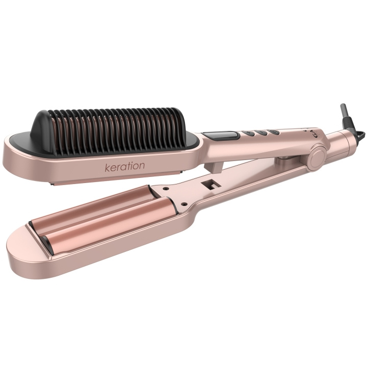 GA.MA Keration Waver & Brush Styler GI1901 ryhmässä KAUNEUS JA TERVEYS / Hiukset &Stailaus / Muotoilutyökalut / Kihartimet @ TP E-commerce Nordic AB (C95444)