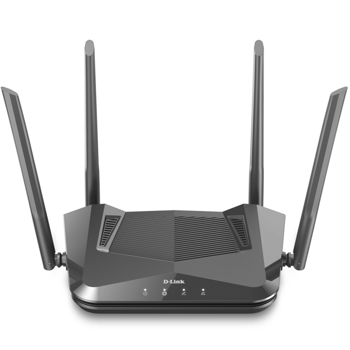 D-Link DIR-X1530/EE Router Wi-Fi 6 AX1500 ryhmässä TIETOKOONET & TARVIKKEET / Verkko / Reititin @ TP E-commerce Nordic AB (C95481)