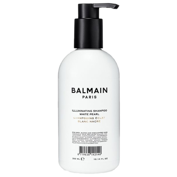 Balmain Illuminating Shampoo White Pearl 300ml ryhmässä KAUNEUS JA TERVEYS / Hiukset &Stailaus / Hiustenhoito / Hiusväri / Hopeinen shampoo @ TP E-commerce Nordic AB (C95499)