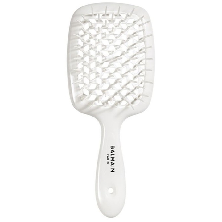 Balmain White Detangling Hair Brush ryhmässä KAUNEUS JA TERVEYS / Hiukset &Stailaus / Hiusharjat @ TP E-commerce Nordic AB (C95502)