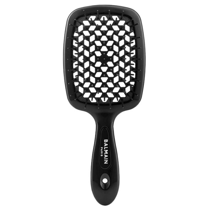 Balmain Black Detangling Hair Brush ryhmässä KAUNEUS JA TERVEYS / Hiukset &Stailaus / Hiusharjat @ TP E-commerce Nordic AB (C95507)