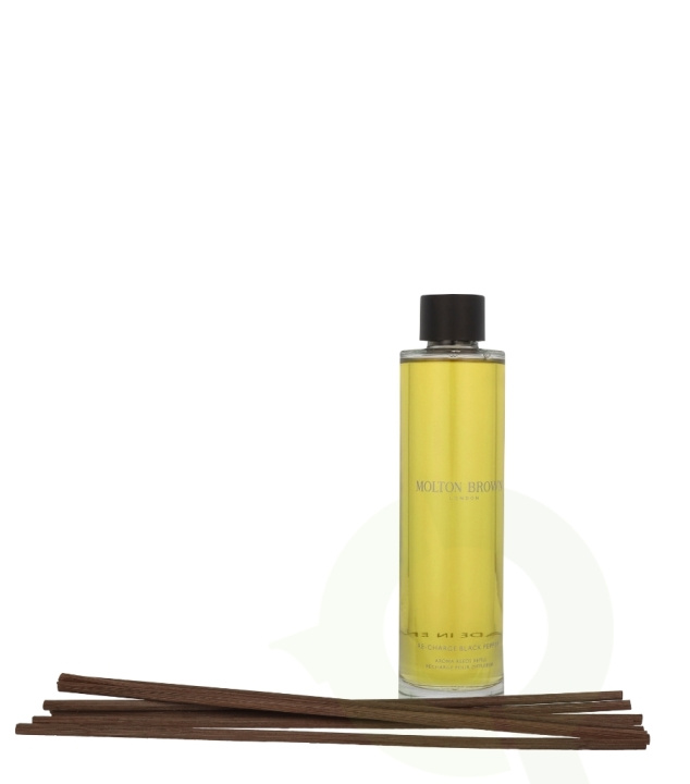 Molton Brown Re-Charge Black Pepper Aroma Reeds - Refill 150 ml ryhmässä KAUNEUS JA TERVEYS / Tuoksut & Parfyymit / Muut tuoksut / Pullot @ TP E-commerce Nordic AB (C95521)