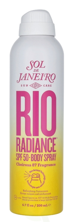 Sol De Janeiro Rio Radiance Body Spray SPF50 200 ml ryhmässä KAUNEUS JA TERVEYS / Ihonhoito / Rusketus / Aurinkosuoja @ TP E-commerce Nordic AB (C95550)