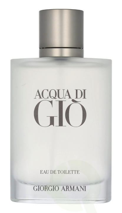 Armani Acqua Di Gio Pour Homme Edt Spray Refillable 100 ml ryhmässä KAUNEUS JA TERVEYS / Tuoksut & Parfyymit / Parfyymit / Miesten Tuoksut @ TP E-commerce Nordic AB (C95567)