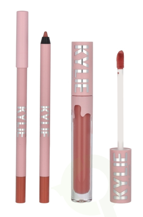 Kylie Jenner Kylie By Kylie Jenner Matte Lip Kit 4.1 ml #354 - Matte Liquid Lipstick 3ml/Lip Liner 1,1gr ryhmässä KAUNEUS JA TERVEYS / Meikit / Huulet / Huulipuna @ TP E-commerce Nordic AB (C95693)