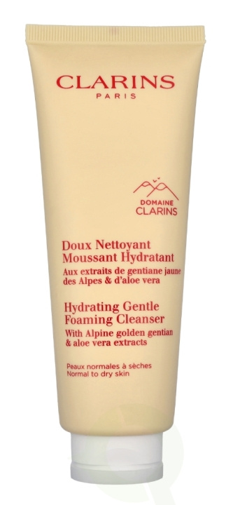 Clarins Hydrating Gentle Foaming Cleanser 125 ml Normal To Dry Skin ryhmässä KAUNEUS JA TERVEYS / Ihonhoito / Kasvot / Puhdistus @ TP E-commerce Nordic AB (C95729)