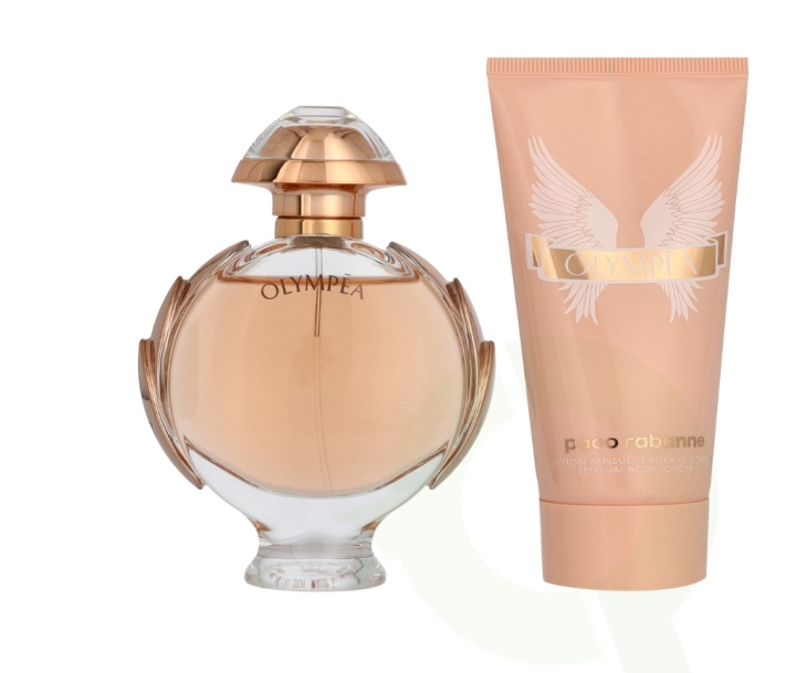 Paco Rabanne Olympea Giftset 125 ml Edp Spray 50ml/ Body Lotion 75ml ryhmässä KAUNEUS JA TERVEYS / Lahjapakkaukset / Naisten lahjapakkaukset @ TP E-commerce Nordic AB (C95731)