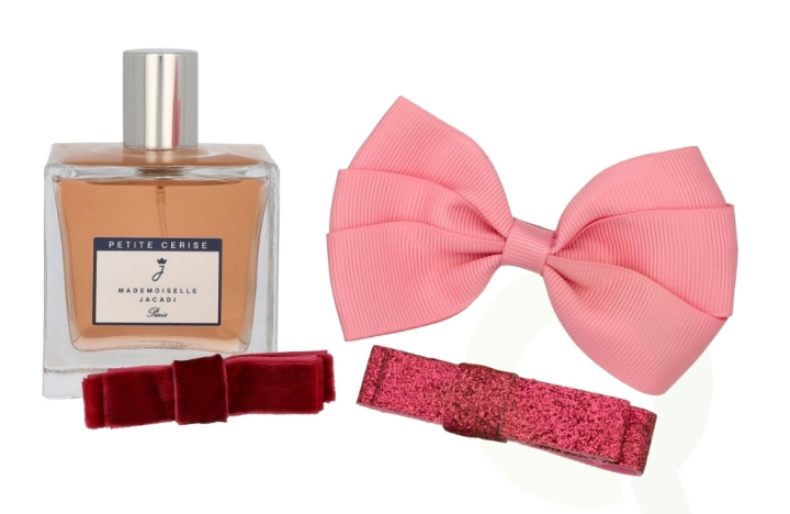 Jacadi Mademoiselle Petite Cerise Giftset 100 ml Edt Spray 100ml/3x Hair Clips - For Kids ryhmässä KAUNEUS JA TERVEYS / Lahjapakkaukset / Naisten lahjapakkaukset @ TP E-commerce Nordic AB (C95768)