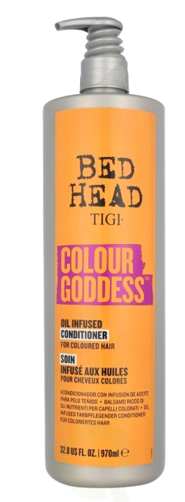 TIGI Bh Colour Goddess Oil Infused Conditioner 970 ml For Coloured Hair ryhmässä KAUNEUS JA TERVEYS / Hiukset &Stailaus / Hiustenhoito / Hoitoaine @ TP E-commerce Nordic AB (C95778)